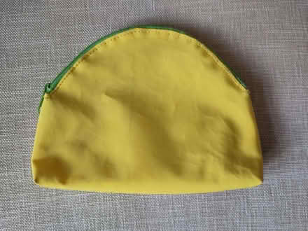 Photo of free Yellow plastic make-up bag/wash bag (Henleaze Ward BS9) #2