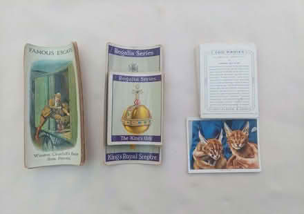 Photo of free Collections of cigarette cards and "tea" cards (GU51) #1