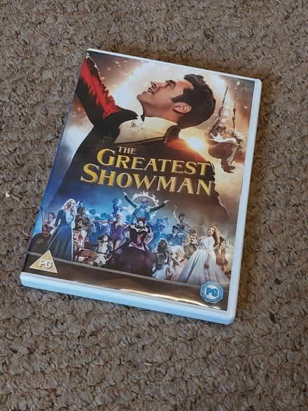 Photo of free Greatest Showman dvd (Coley RG1) #1