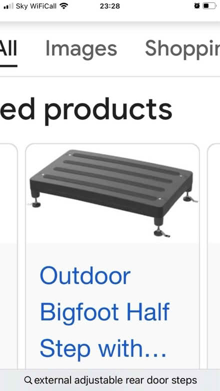 Photo of Adjustable Outdoor Step (PE30) #1