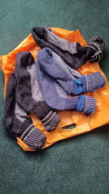 Photo of free 5 pairs of thick winter socks (White City, W12) #1