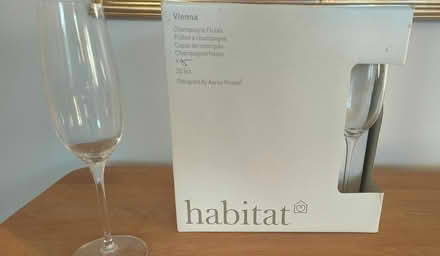 Photo of free 5 champagne flutes (Acton Vale W3) #1