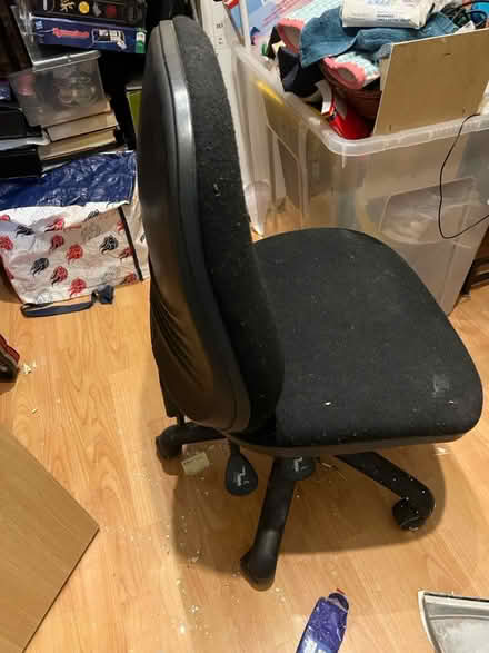 Photo of free Black Office adjustable chair (Ha7 2sg) #1