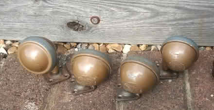 Photo of free 4 heavy duty furniture castors (Winterbourne, Lewes. BN7) #1