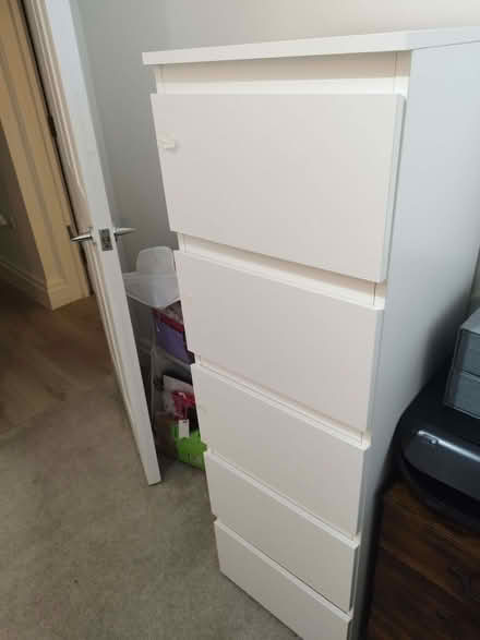 Photo of free Tall boy/ narrow chest of drawers (South Lambeth SW8) #1