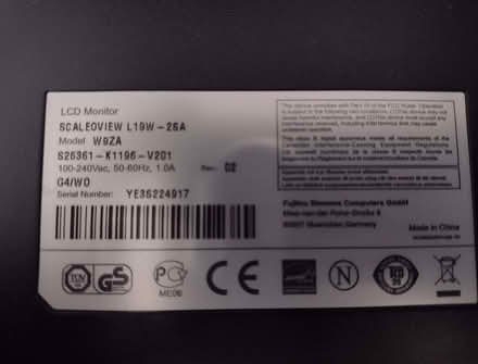 Photo of free Computer monitor 19" VGA (Phippsville) #3