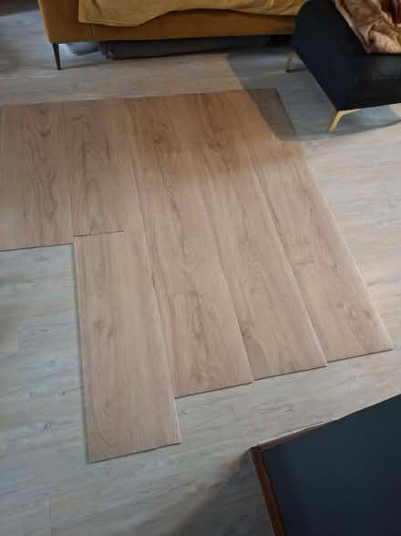 Photo of free Thick vinyl flooring (Collier Row RM5) #1