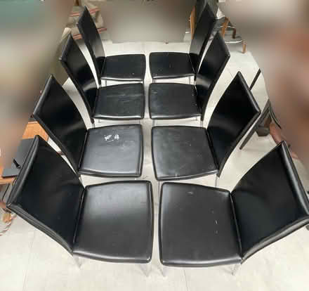 Photo of free Dining chairs (set of 8) from Heals (KT2 North Kingston) #1