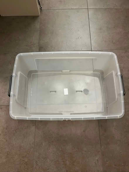 Photo of free Plastic box no lid (Benson OX10) #1