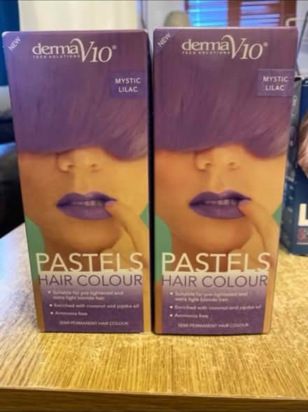 Photo of free Derma V10 Hair colour x 2 (Cheshunt En8) #1