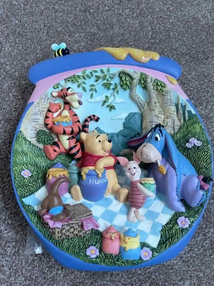 Photo of free Winnie the Pooh decorative plate thing. (Blacklands TN34) #1