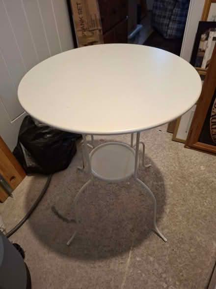 Photo of free White table (Swindon Village GL51) #1