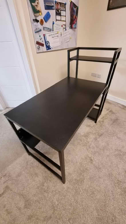 Photo of free Black desk table (Aston S26) #1