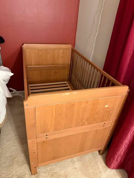 Photo of free Wooden Crib (Concord near Clayton) #1
