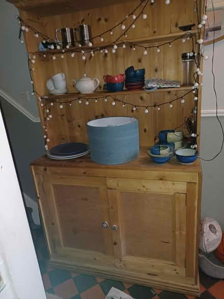 Photo of free Wooden dresser (Douglas road area.) #1