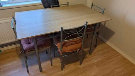 Photo of free Table and 4 chairs (BT16) #2