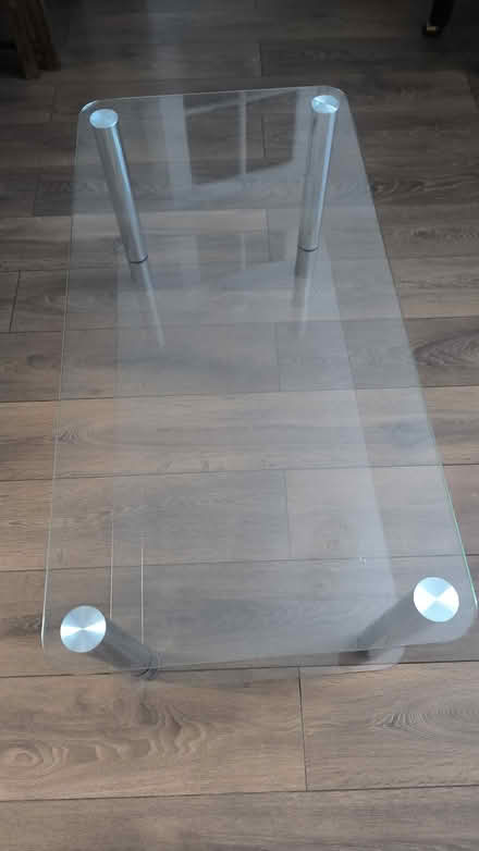 Photo of free Glass coffee table (Epsom, Surrey) #1