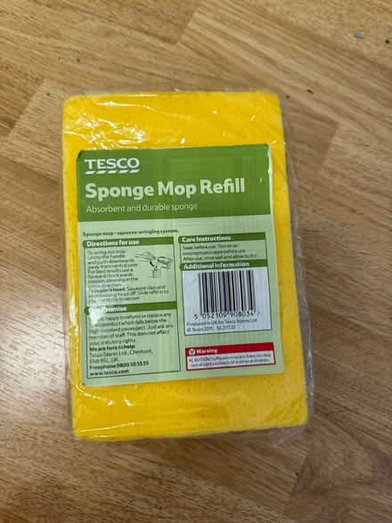 Photo of free Sponge mop refill (Surbiton KT6) #1