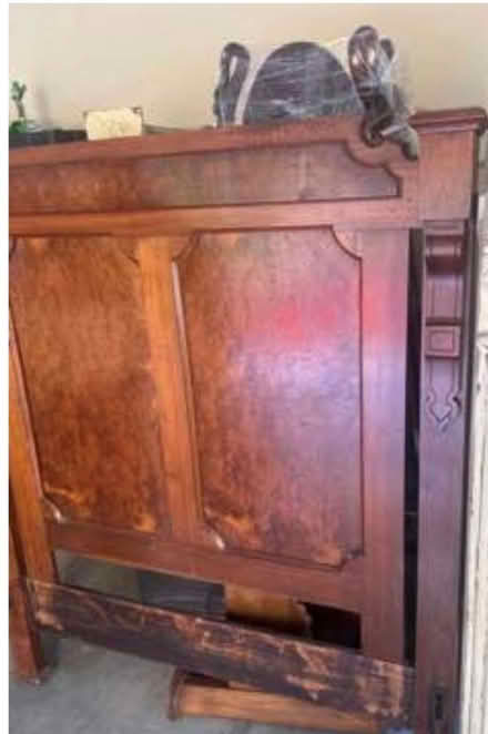 Photo of free Wooden Double bed (Bisham SL7) #1