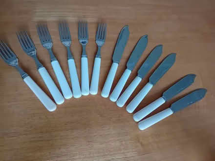 Photo of free Fish Knives & Forks (S8 Woodseats) #1