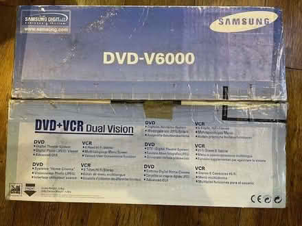 Photo of free DVD + VCR Samsung machine (Tinkersley DE4) #1