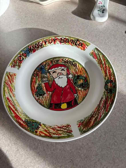Photo of free Santa Cookie Plate (Hillsborough--NE section) #1