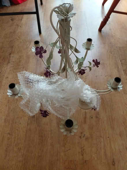 Photo of free Chandelier light fitting (Studley B80) #1