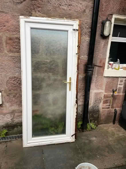 Photo of free Double glazed back door (Menstrie FK11) #1