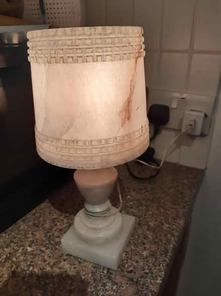 Photo of free Marble lamp (South Croydon, Greater London) #1