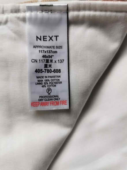 Photo of free 2 pairs of eyelet curtains lined (Haresfinch) #2