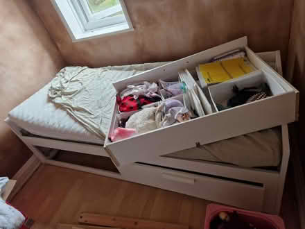Photo of free Ikea Brimnes pull out bed (Meersbrook S8) #1