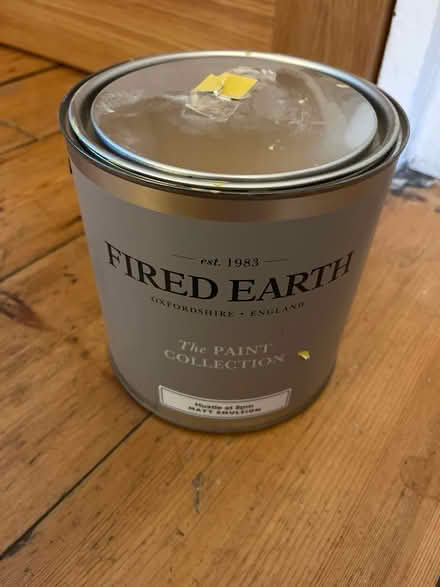 Photo of free Fired eartj yellow paint (Cambridge) #1