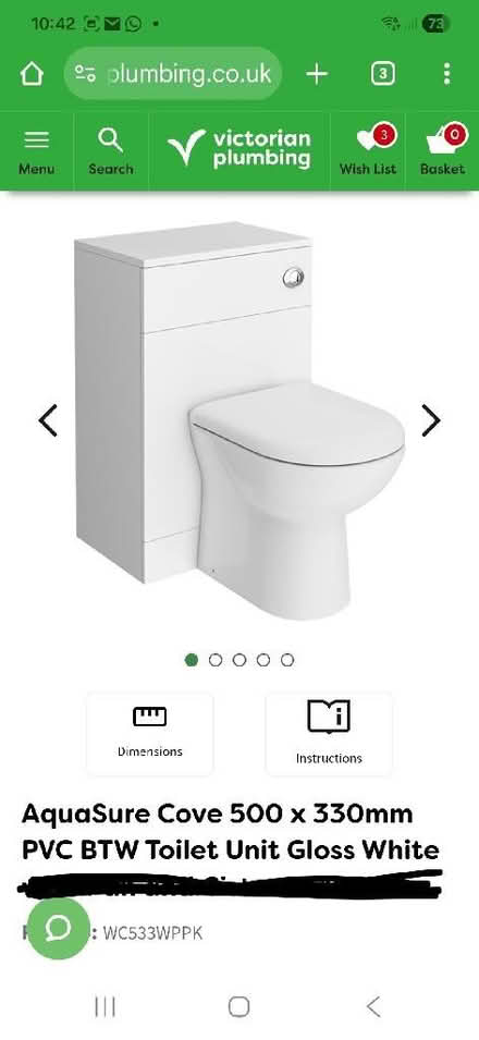 Photo of free Toilet unit (Halton LA2) #1