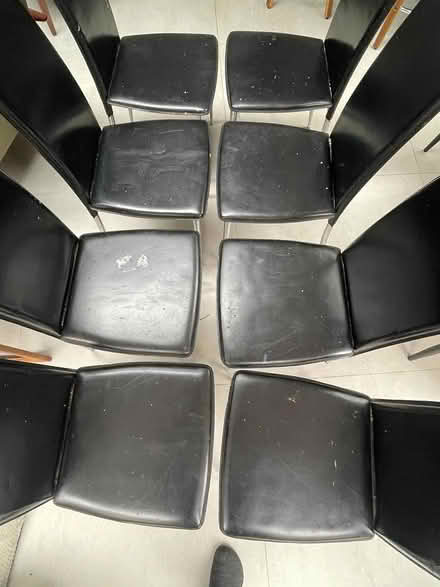 Photo of free Dining chairs (set of 8) from Heals (KT2 North Kingston) #2