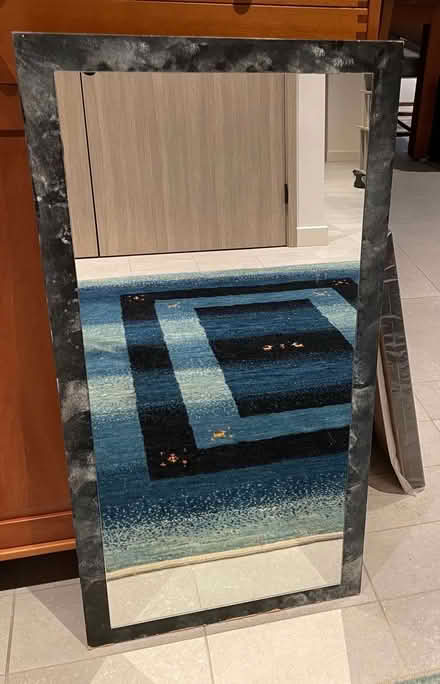 Photo of free Mirror with hand-painted frame (Agar Grove N7) #1