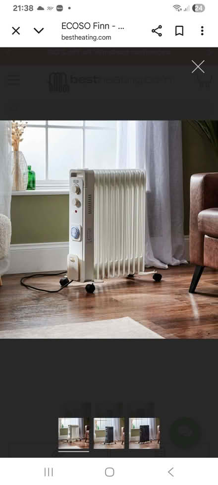 Photo of Oil portable electric heater/radiator (Brixton Hill SW2) #1