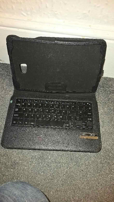 Photo of free Bluetooth tablet keyboard in case. (West Croydon CR0) #1