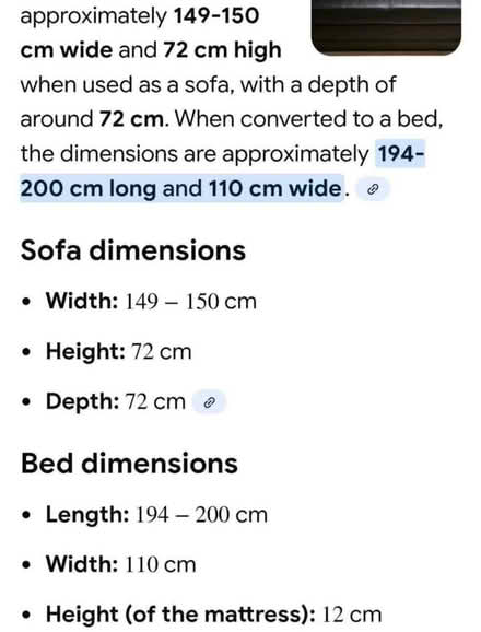 Photo of free Sofa bed ikea askeby (Uxbridge UB10) #4