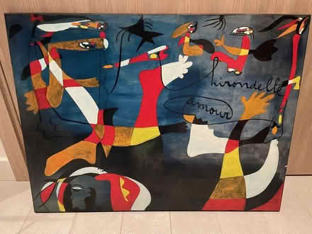 Photo of free Miro print ("Hirondelle Amour") (Agar Grove N7) #1