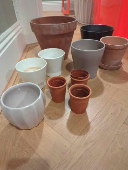 Photo of free Plant pots, various sizes (Hove) #1