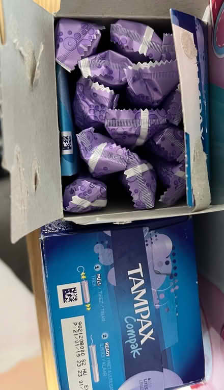 Photo of free Tampax compax tampons (Great Moor SK3) #1