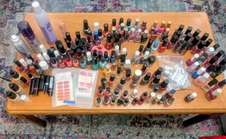 Photo of free Nail varnishes, and a small amount of makeup (Starling BL8) #2