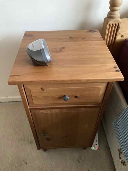 Photo of free Wooden bedside tables (Brentwood CM15) #1