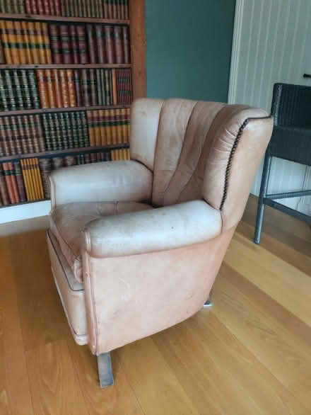 Photo of free Leather chair (South Dublin / Bray) #3