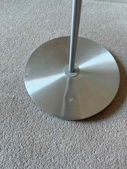 Photo of free Floor light; silver colour (Twerton) #2