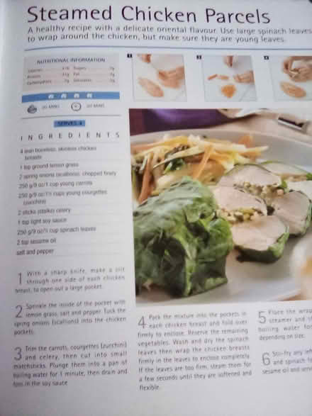 Photo of free Large Low Fat Cookery Book (CT9) #4