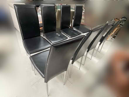 Photo of free Dining chairs (set of 8) from Heals (KT2 North Kingston) #3