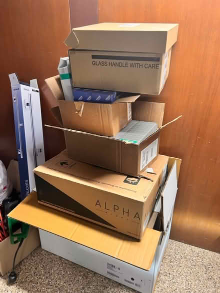 Photo of free Boxes and wrapping material (Monona) #1
