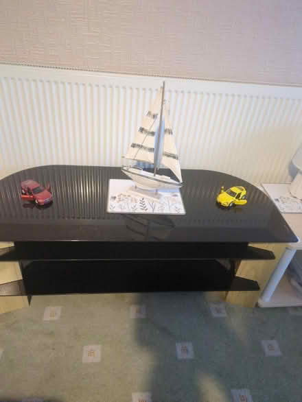 Photo of free Black Television Stand (Southend SS1 3HZ) #1