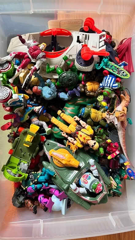 Photo of free Action figures (Rohnert Park G Section) #1